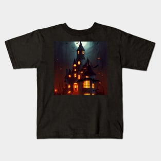 Haunted House Kids T-Shirt